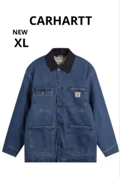 し*の様 carhartt デニムカバーオール　XL Carhartt カーハート 100周年 デニムカバーオール 40 ヴィンテージ
