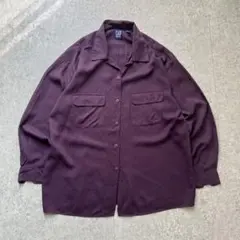 90s OLD GAP ギャップ レーヨン オープンカラーシャツ