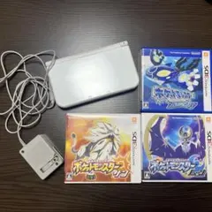 New Nintendo 3DS LL ホワイト 本体 ソフトセット