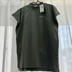 アーノルドパーマー オリーブグリーン 半袖Tシャツ チェック柄のサムネイル