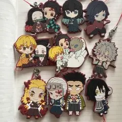 鬼滅の刃 ラバー製ストラップ 10個セット