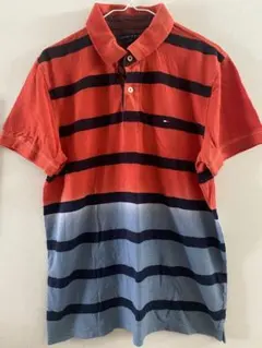 TOMMY HILFIGER ポロシャツ ボーダー M