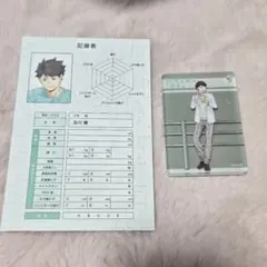 ハイキュー 影山飛雄 はふはふ アクリルマグネット キーホルダー 特典