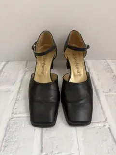 Yves Saint Laurent ストラップパンプス ブラック 36のサムネイル
