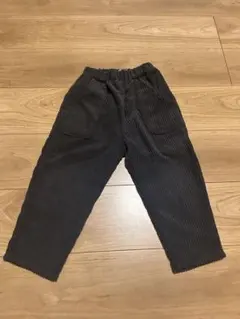 ペアマノン　黒 コーデュロイ パンツ 100cm