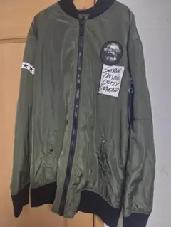 オリーブグリーン MA-1 フライトジャケット