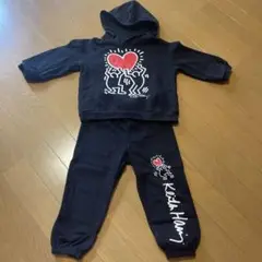 Keith Haring パーカーセットアップ　98cm 美品です‼︎
