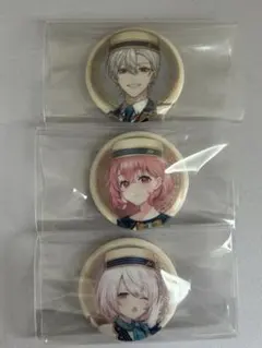 にじさんじ　缶バッチ　3点セット