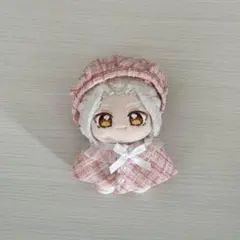 ぬい服 ツイード ベレー帽 10cm 12cm いつぬい