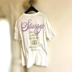 希少old stussyステューシー 半袖 Tシャツ ワールドツアー 30周年