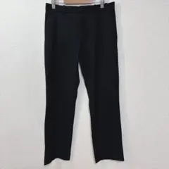 ユニクロ　UNIQLO スマートスリムストレートパンツ　ブラック
