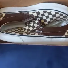 VANS Classic Slip-On 10.0 US ブラウン/チェック