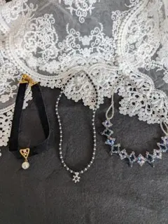 ベルベットハート型チョーカー