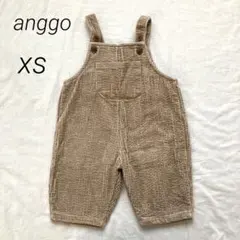 韓国子供服　anggo コーデュロイサロペット　サイズXS 80〜90サイズ相当