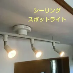 シーリングスポットライト　LED電球３灯のサムネイル