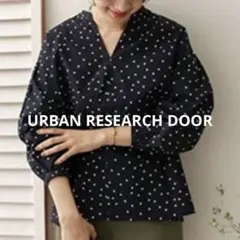 アーバンリサーチドアーズ ドットブラウス URBAN RESEARCH DOOR
