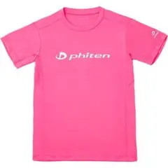 Phiten ファイテン Tシャツ マゼンタ ピンク S