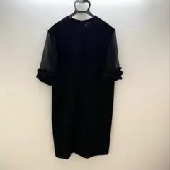 ⭐︎美品⭐︎23区【APPLAUDIR】オーガンスリーブミニドレス 