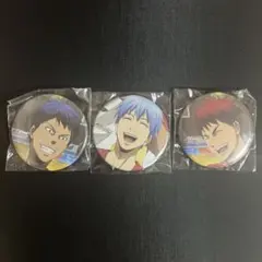 黒子のバスケ　缶バッジ（青峰、黒子、火神）