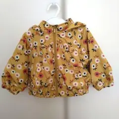 BREEZE 花柄ウインドブレーカー サイズ80　ブリーズ