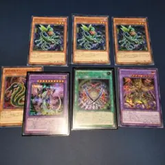 遊戯王　オフリススコーピオ　他セット捕食植物　プレデタープランツ