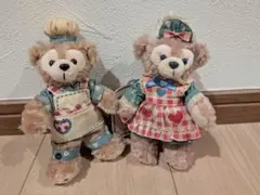 新品　ダッフィー シェリーメイ　スウィートダッフィー 2014 ぬいぐるみバッジ