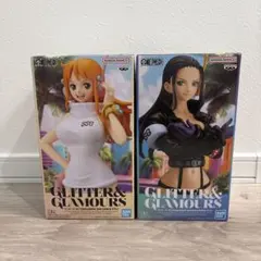 ワンピース GLITTER&GLAMOURS ナミ ロビン エッグヘッド 2種