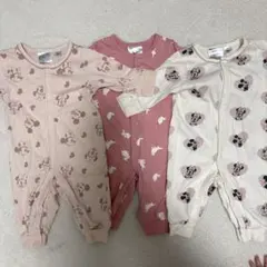 H&M ロンパース 3枚セット