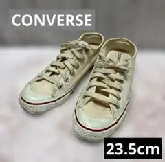 CONVERSE ローカット 23.5cm ベージュ 使用感あり 現状品