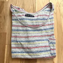 BLUE BLUE ハリウッドランチマーケット ワイドボーダーTシャツのサムネイル