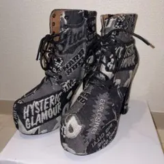 HYSTERIC GLAMOUR ムートンブーツ ブラウン - メルカリ