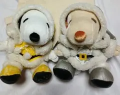 スヌーピー ぬいぐるみ 2体セット クリスマス