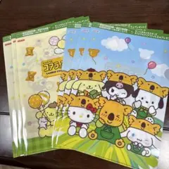 LOTTE サンリオキャラクター クリアファイル 6枚セット