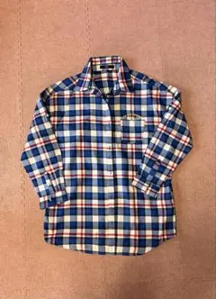 オーバーサイズチェック柄長袖シャツ Mサイズ　AZUL by moussy