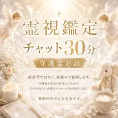【30分チャット 占い放題☆霊視鑑定】 恋愛 復縁 仕事 お金 不倫 人間関係