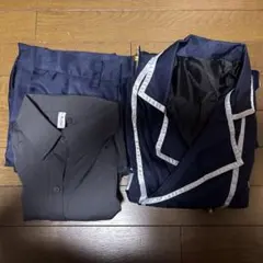 新品未使用)JFE関連企業の作業服 作業服4枚&ズボン2枚セット サイズ