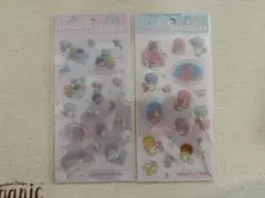 キラぷくシール リトルツインスターズ シール 2枚セット