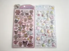 【正規品】サンリオ うるちゅる ポップシール 2枚セット 日焼け