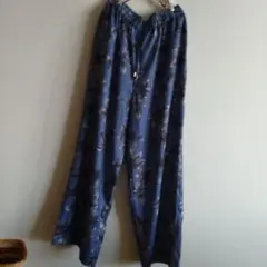 夏SALE新品☆ワイドパンツ花柄