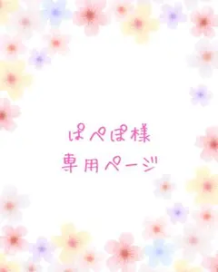 ＊ぱぺぽ様専用ページ＊