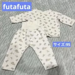 【バースデイ】futafuta うさぎ柄ベビーパジャマ(サイズ:95)