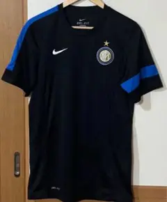 Nike インテル Dri-FIT シャツ M 黒/青
