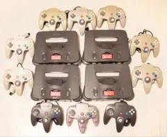 全て拡張パック付！】Nintendo64 本体4台➕コントローラー10個 - メルカリ