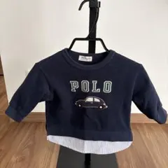 POLO Baby トレーナー サイズ80 ネイビー
