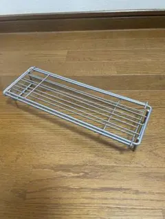 伸縮式 キッチン収納ラック シルバー　アウトドア　キャンプ