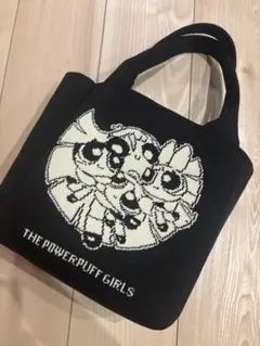 THE POWERPUFF GIRLS パワーパフガールズ　ニットバッグ　限定