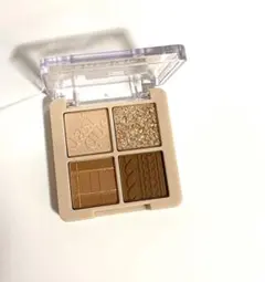 Dasique デイジーク 4色アイシャドウパレット ミニ ベージュニット