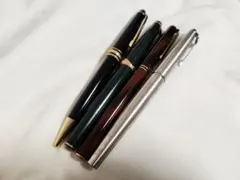 万年筆とボールペン4本モンブランパーカーセーラーヴィンテージアンティーク