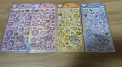 ［正規品］うるちゅるポップシール　4枚セット