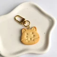 【K239】 柴犬クッキー キーホルダー